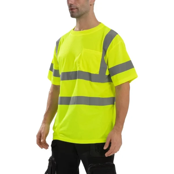 Breathable Reflective Safety T-Shirts JD-0402