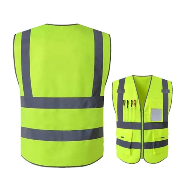 4-Pen Bags Safety Vest  High Visibility Vest Suppliers JD-0107