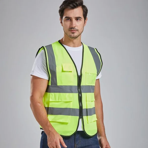 Wholesale Multi-pocket Safety Vest JD-0105