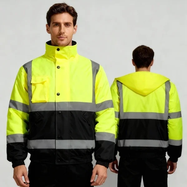 Hi Vis Safety Jacket JD-0207