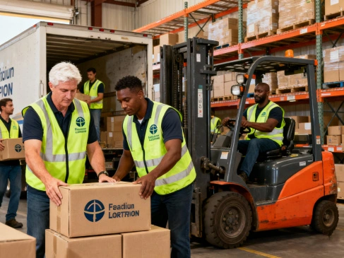 Safety Is an Image: Reflective Vests with the Company Logo